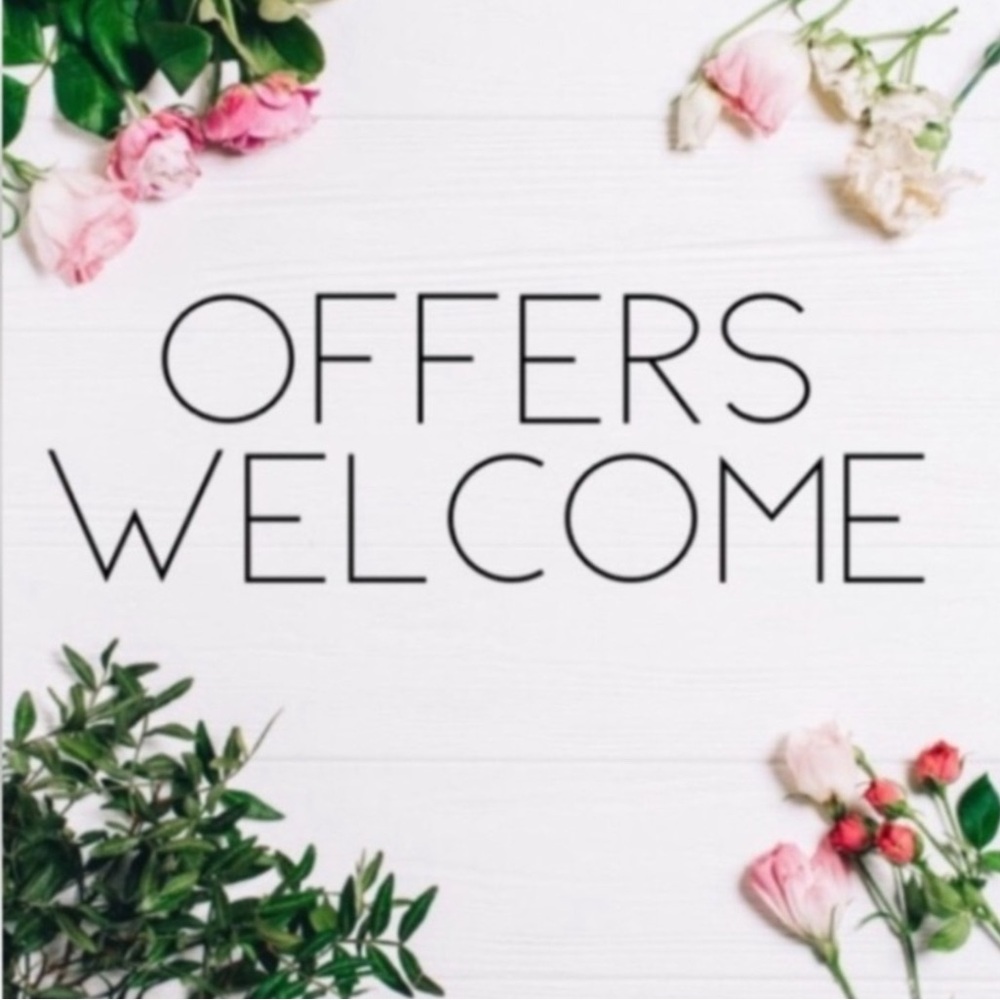 Always open to offers